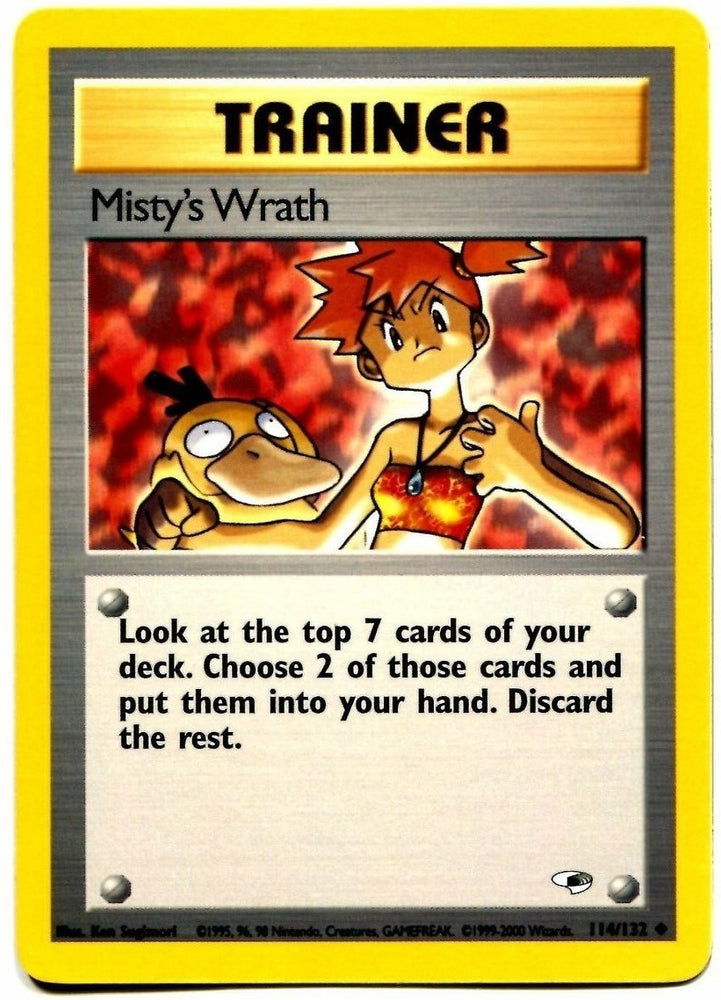 Misty's Wrath (114/132) [Gym Heroes]
