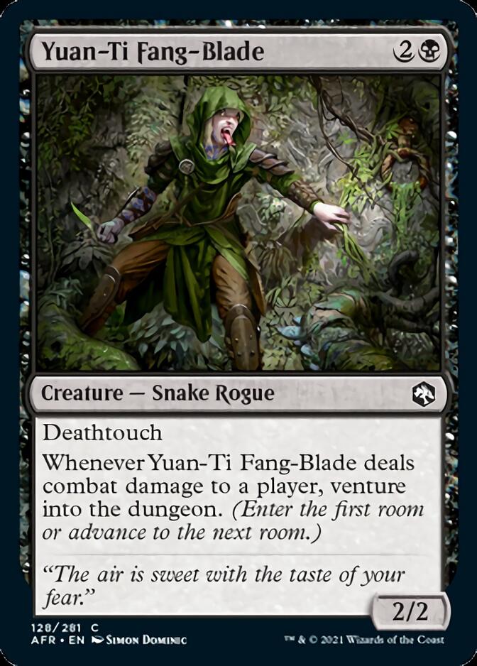 Yuan-Ti Fang-Blade [Dungeons & Dragons: Adventures in the Forgotten Realms] (AFR 128)