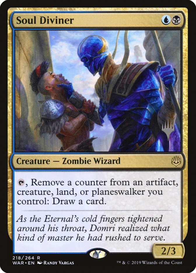 Soul Diviner (Promo Pack) [War of the Spark Promos] (PWAR 218P)