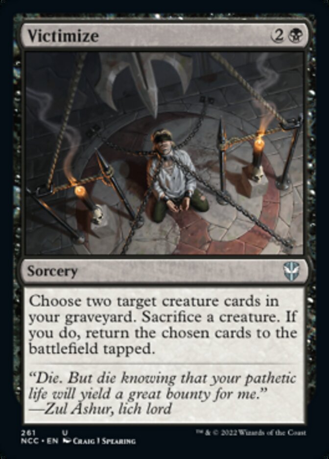 Victimize [Streets of New Capenna Commander] (NCC 261)