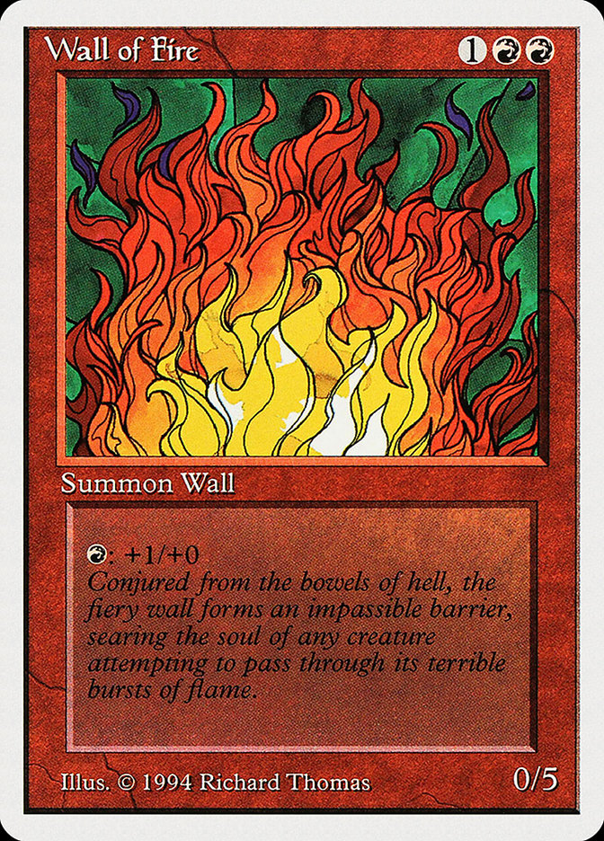 Wall of Fire [Summer Magic / Edgar] (SUM 183)
