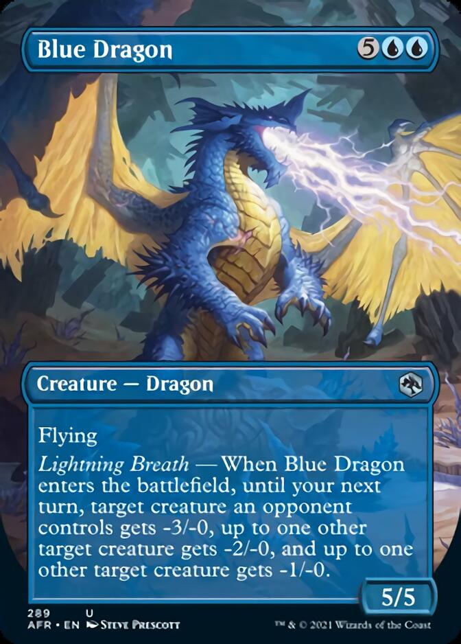 Blue Dragon (Extended) [Dungeons & Dragons: Adventures in the Forgotten Realms] (AFR 289)