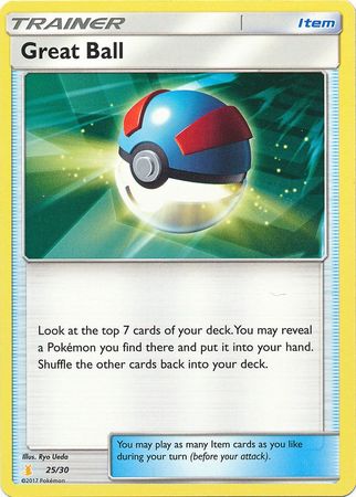Great Ball (25/30) [Sun & Moon: Trainer Kit - Lycanroc & Alolan Raichu]