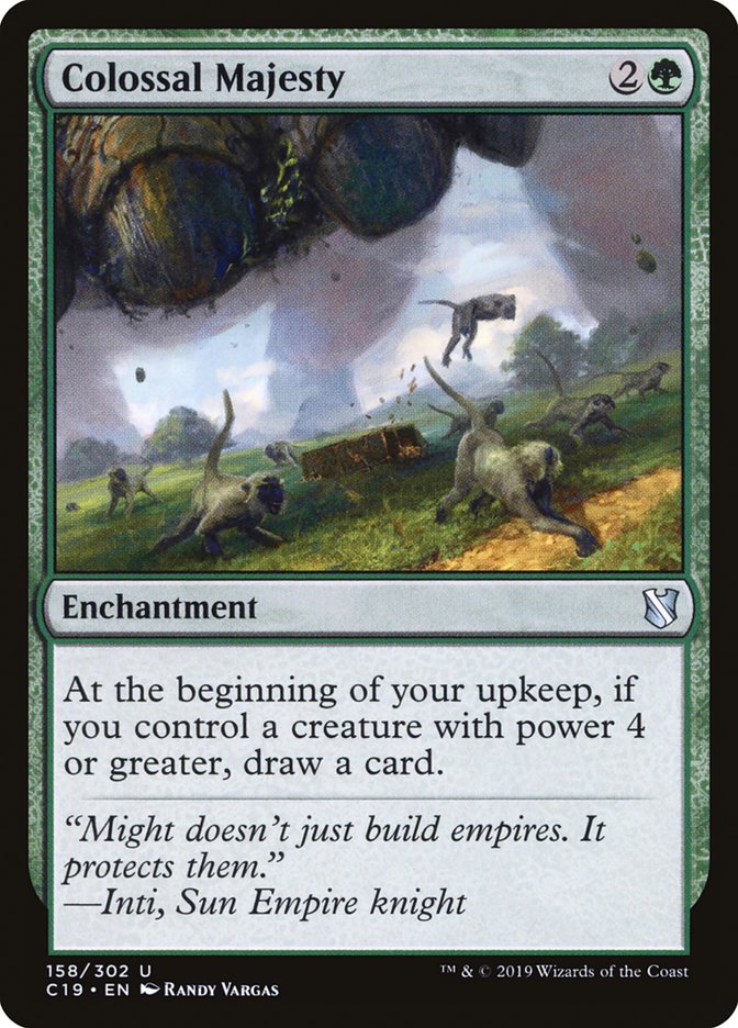 Colossal Majesty [Commander 2019] (C19 158)