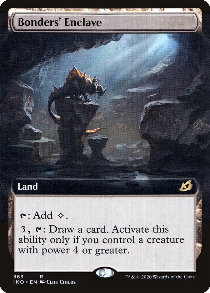 Bonders' Enclave (Extended Art) [Ikoria: Lair of Behemoths] (IKO 363)