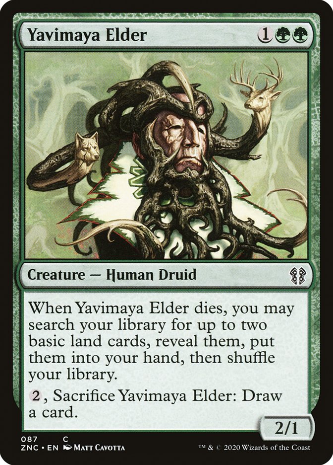 Yavimaya Elder [Zendikar Rising Commander] (ZNC 87)