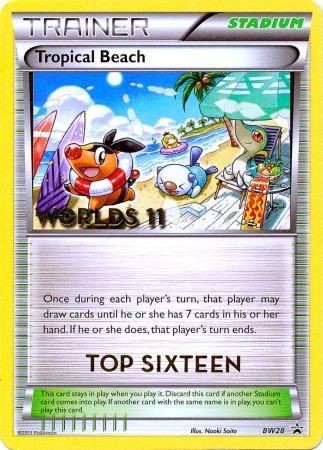 Tropical Beach Top 16 (BW28) [Black & White: Black Star Promos]