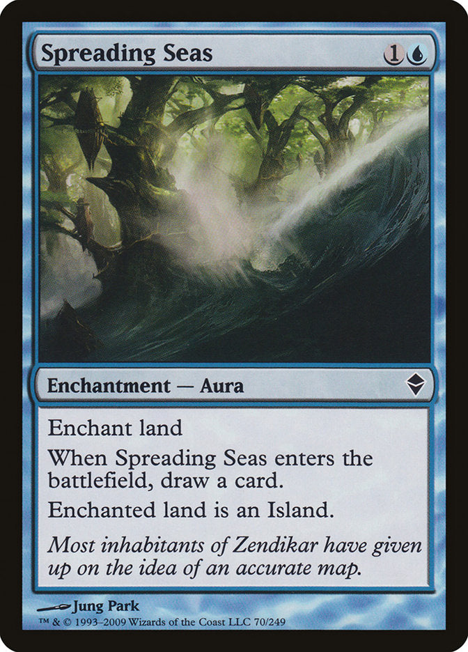 Spreading Seas [Zendikar] (ZEN 70)