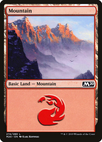 Mountain (#274) [Core Set 2020] (M20 274)