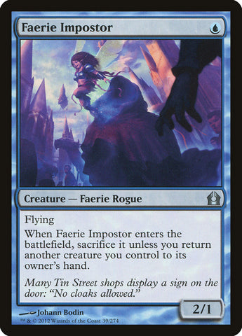 Faerie Impostor [Return to Ravnica] (RTR 39)