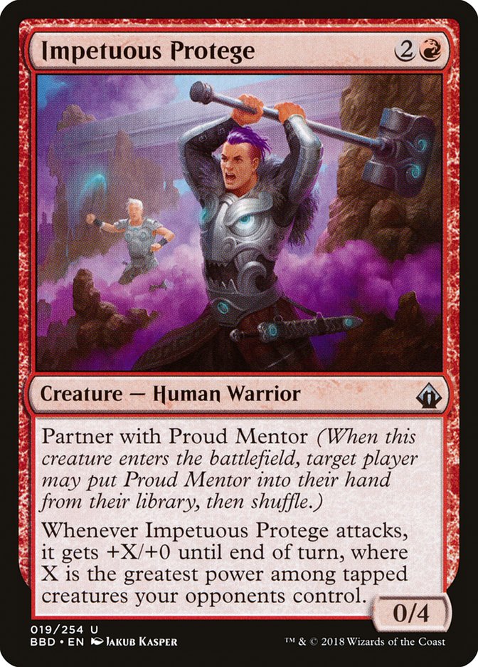 Impetuous Protege [Battlebond] (BBD 19)