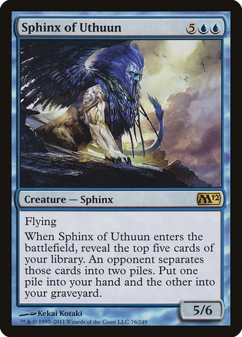 Sphinx of Uthuun [Magic 2012] (M12 76)