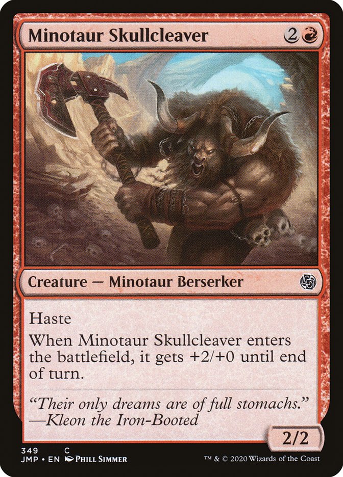 Minotaur Skullcleaver [Jumpstart] (JMP 349)