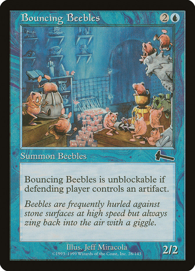 Bouncing Beebles [Urza's Legacy] (ULG 28)
