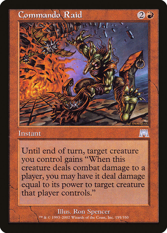 Commando Raid [Onslaught] (ONS 195)
