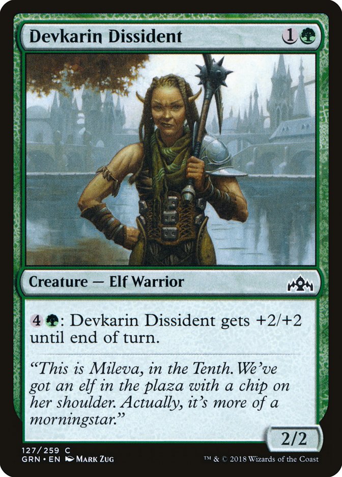 Devkarin Dissident [Guilds of Ravnica] (GRN 127)
