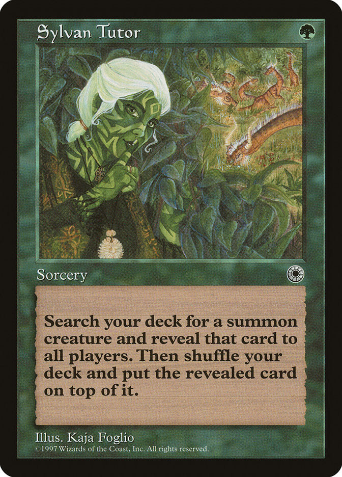 Sylvan Tutor [Portal] (POR 188)