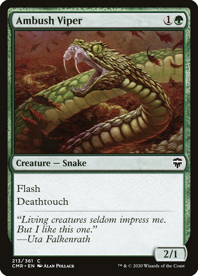 Ambush Viper [Commander Legends] (CMR 213)