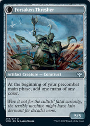 Foreboding Statue // Forsaken Thresher [Innistrad: Crimson Vow] (VOW 256)