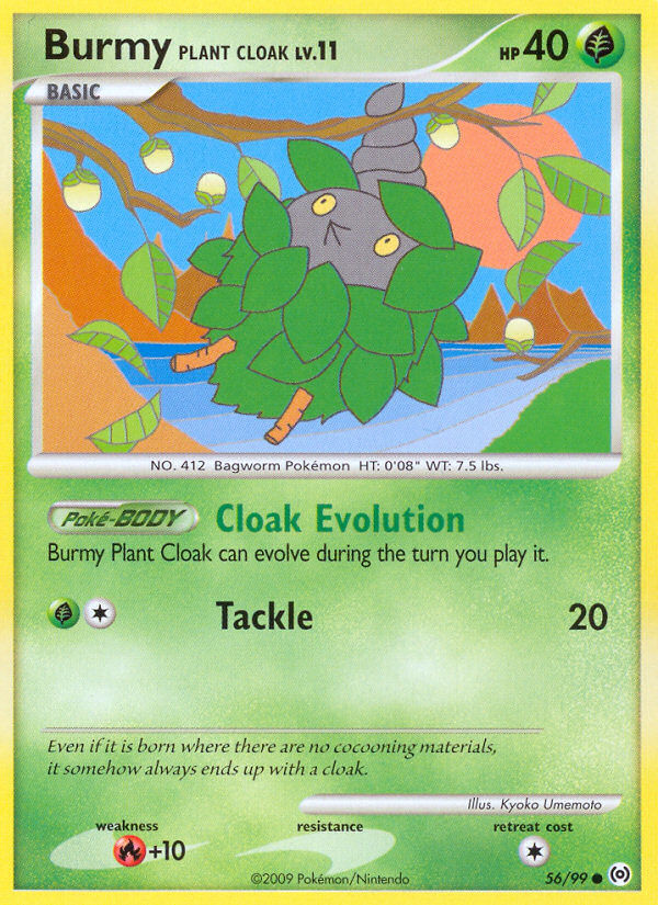 Burmy Plant Cloak (56/99) [Arceus]