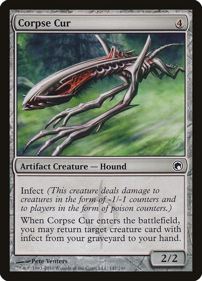 Corpse Cur [Scars of Mirrodin] (SOM 147)