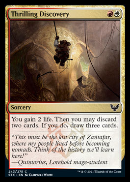 Thrilling Discovery [Strixhaven: School of Mages] (STX 243)