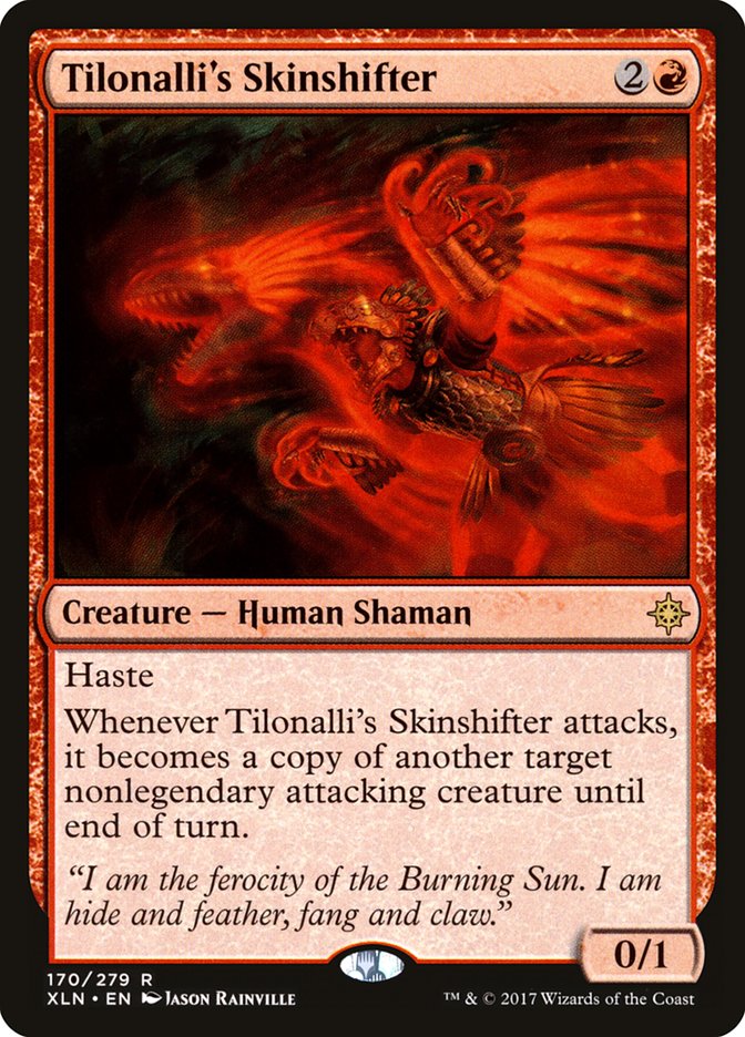 Tilonalli's Skinshifter [Ixalan] (XLN 170)