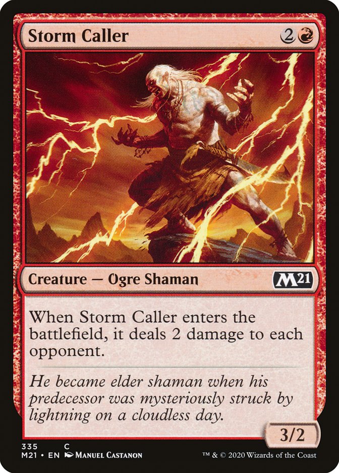 Storm Caller [Core Set 2021] (M21 335)