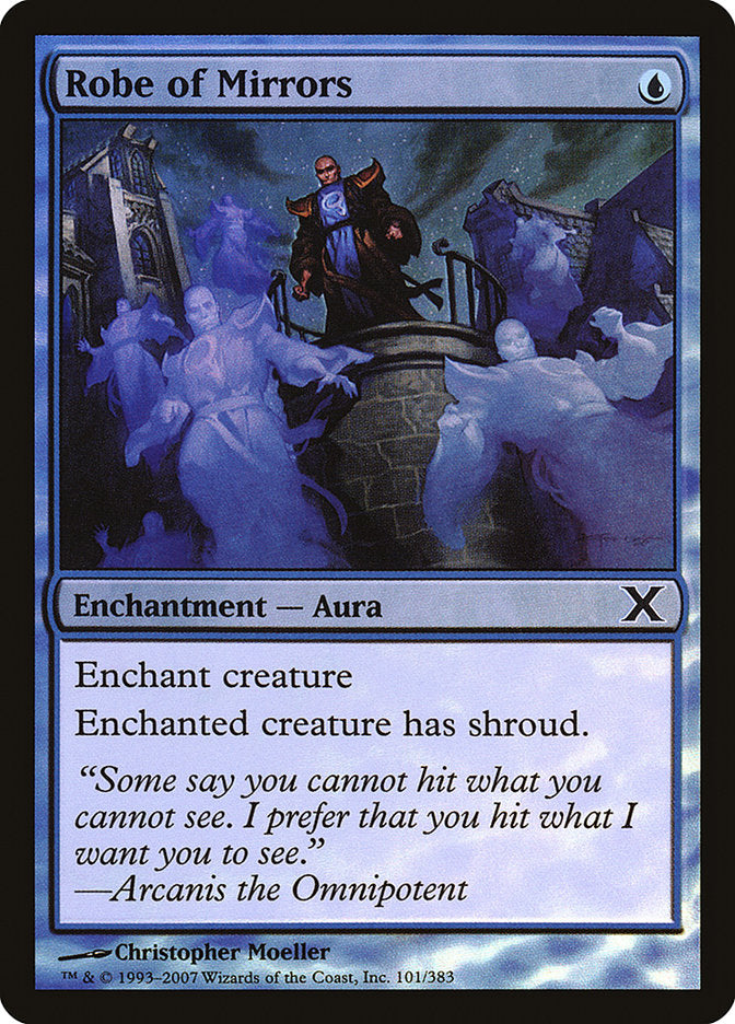 Robe of Mirrors (Premium Foil) [Tenth Edition] (10E 101)