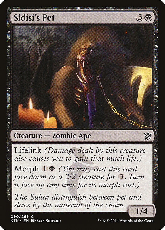 Sidisi's Pet [Khans of Tarkir] (KTK 90)