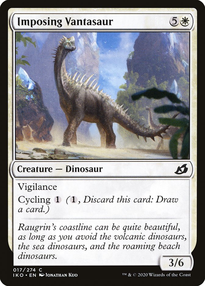 Imposing Vantasaur [Ikoria: Lair of Behemoths] (IKO 17)