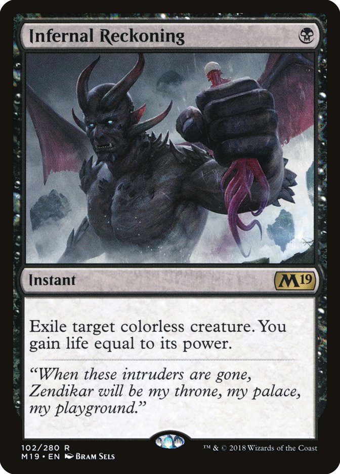 Infernal Reckoning [Core Set 2019] (M19 102)