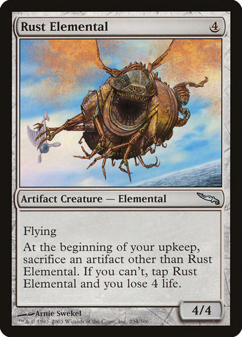 Rust Elemental [Mirrodin] (MRD 234)