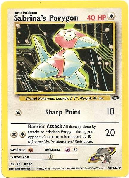 Sabrina's Porygon (98/132) [Gym Challenge]