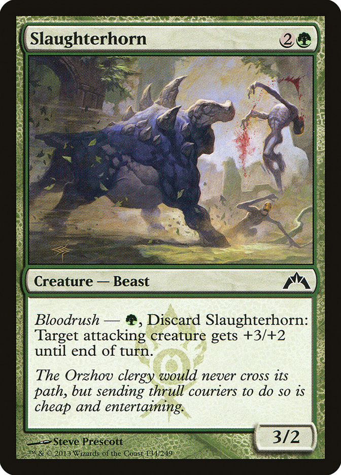 Slaughterhorn [Gatecrash] (GTC 134)