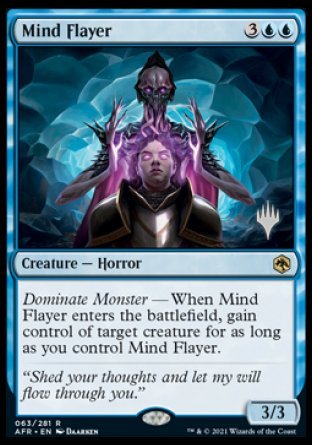 Mind Flayer (Promo Pack) [Dungeons & Dragons: Adventures in the Forgotten Realms Promos] (PAFR 63)