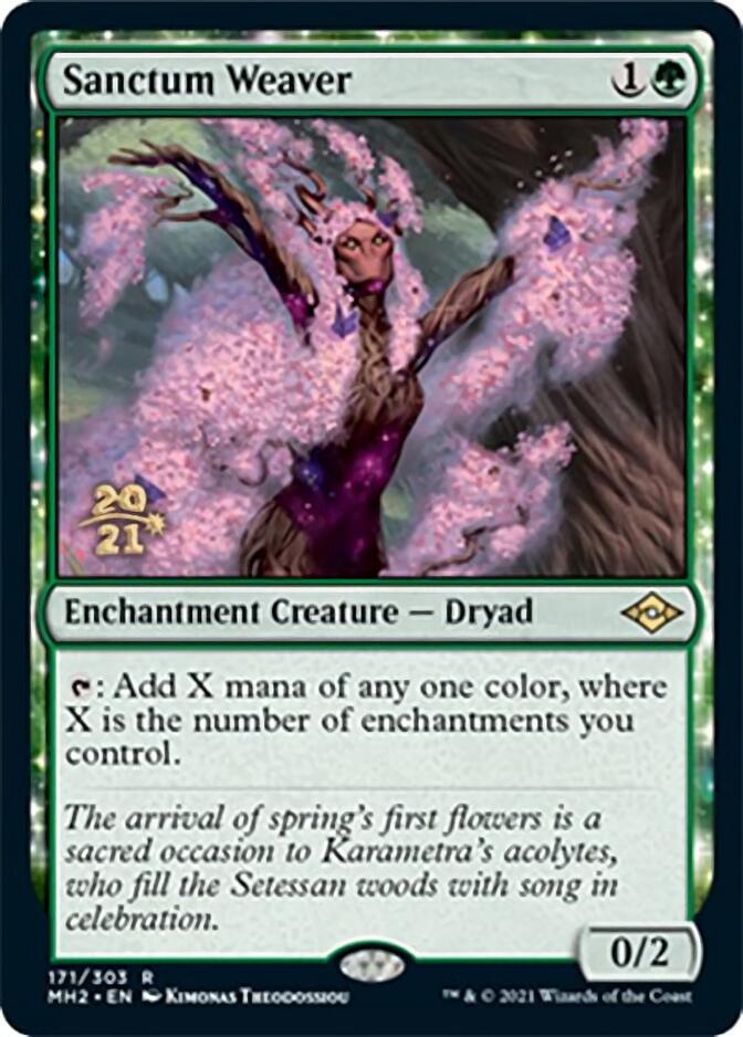 Sanctum Weaver [Modern Horizons 2 Prerelease Promos] (PMH2 171)