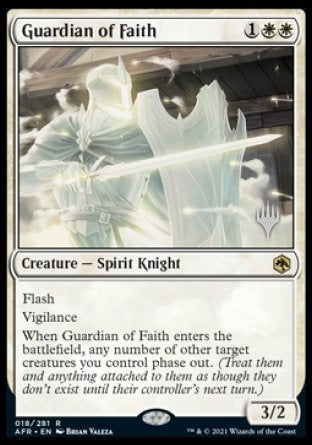 Guardian of Faith (Promo Pack) [Dungeons & Dragons: Adventures in the Forgotten Realms Promos] (PAFR 18)
