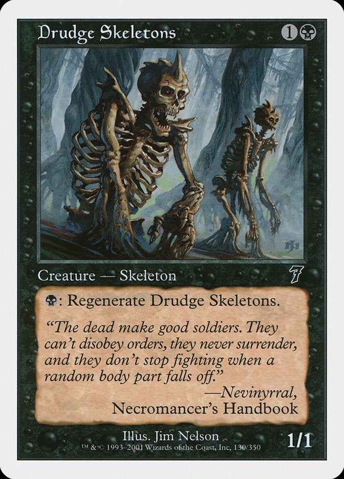Drudge Skeletons [Seventh Edition] (7ED 130)