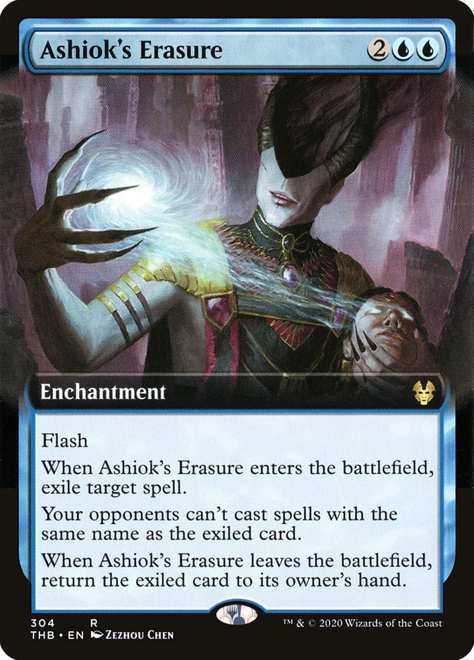 Ashiok's Erasure (Extended Art) [Theros Beyond Death] (THB 304)