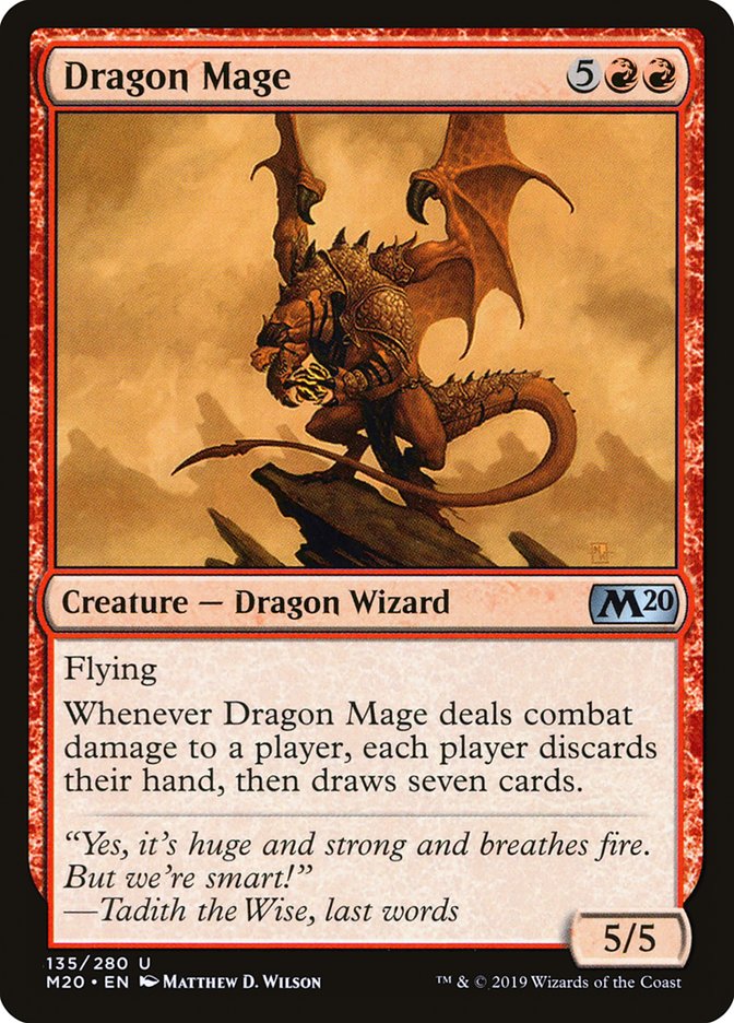 Dragon Mage [Core Set 2020] (M20 135)
