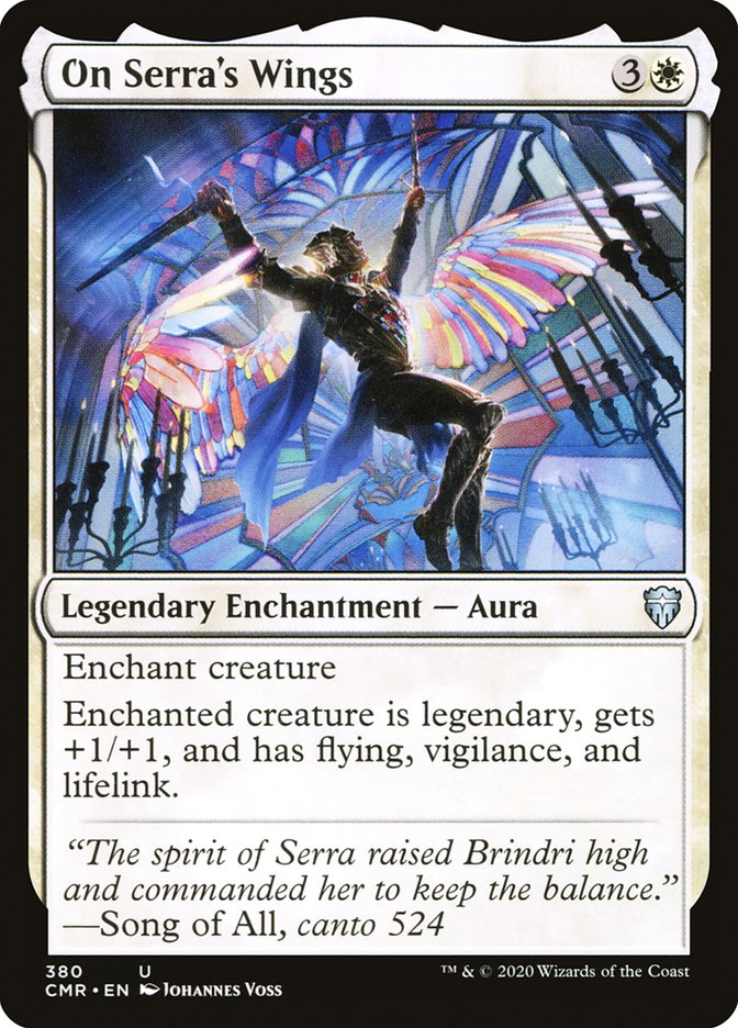 On Serra's Wings [Commander Legends] (CMR 380)