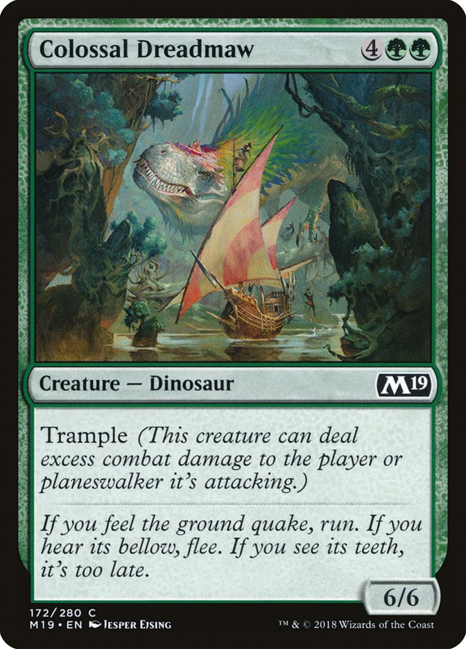 Colossal Dreadmaw [Core Set 2019] (M19 172)