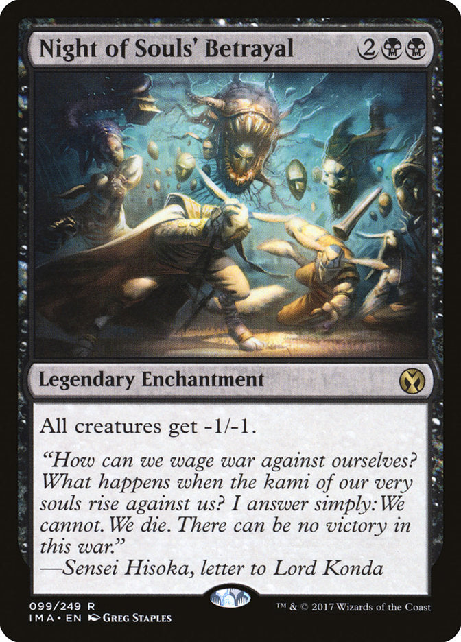 Night of Souls' Betrayal [Iconic Masters] (IMA 99)