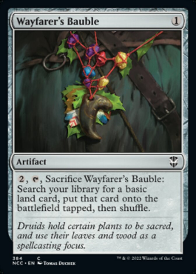 Wayfarer's Bauble [Streets of New Capenna Commander] (NCC 384)