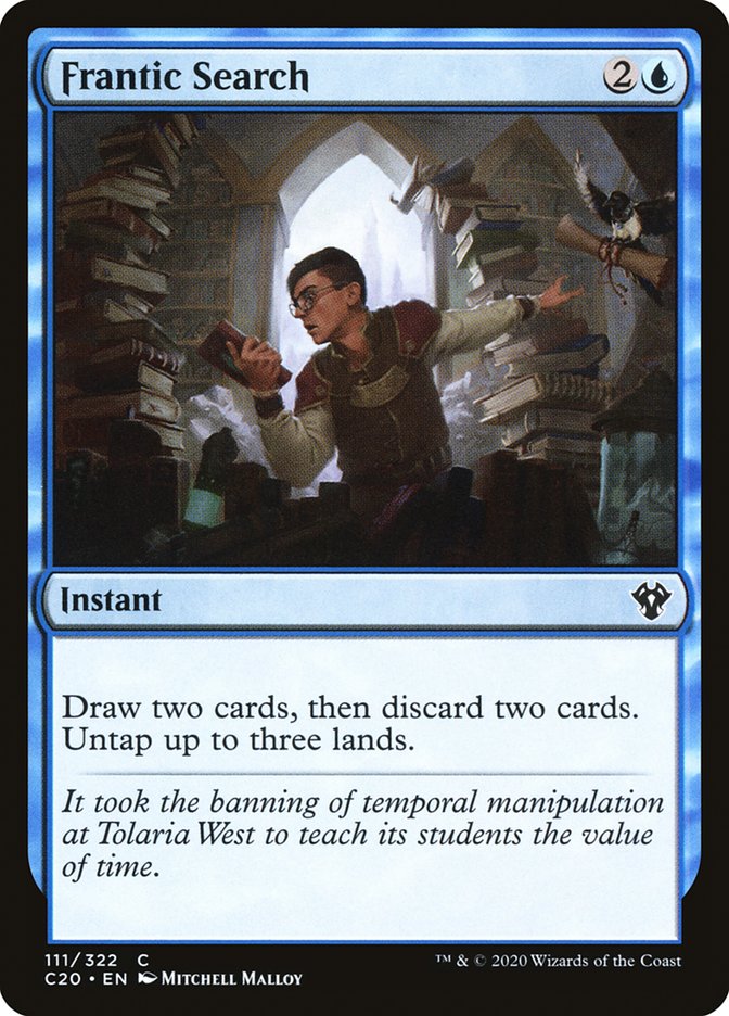 Frantic Search [Commander 2020] (C20 111)