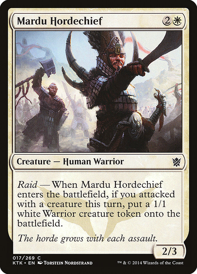 Mardu Hordechief [Khans of Tarkir] (KTK 17)