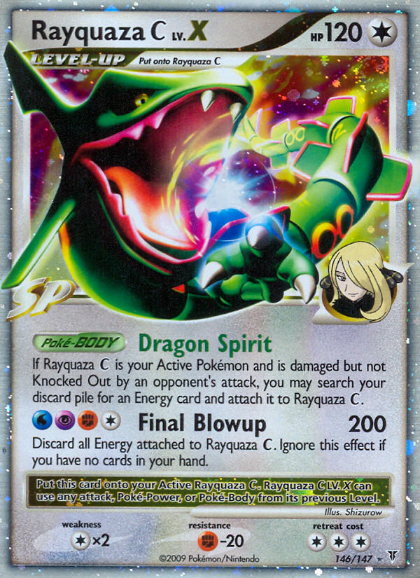 Rayquaza C LV.X (146/147) [Supreme Victors]