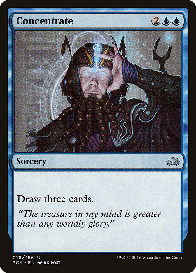 Concentrate [Planechase Anthology] (PCA 16)