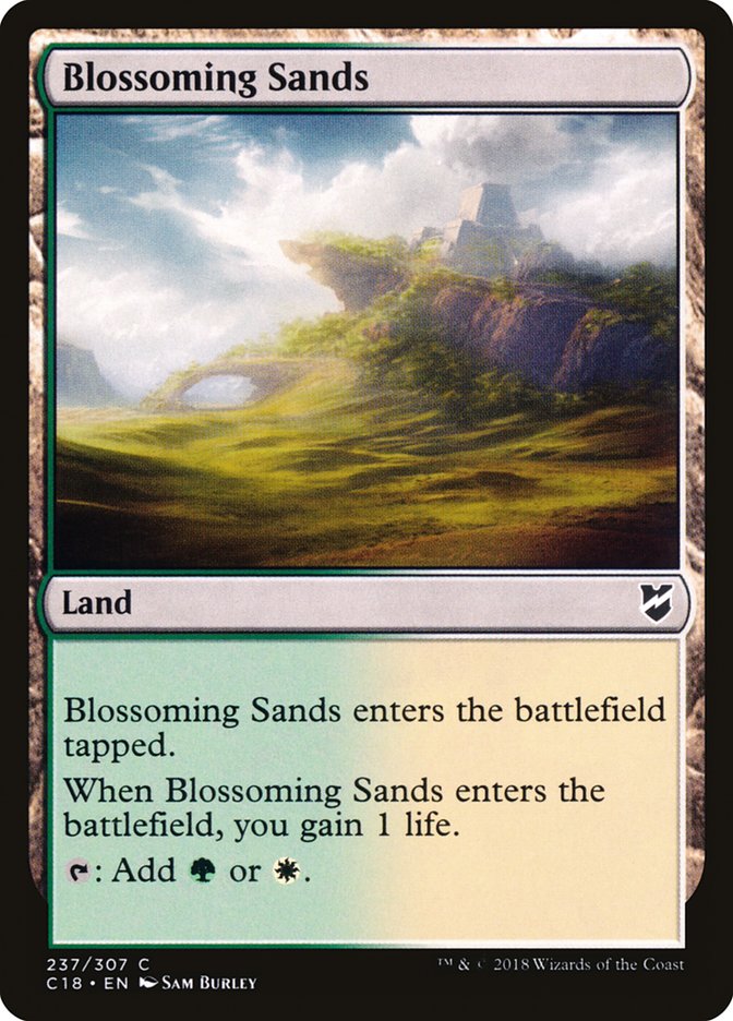 Blossoming Sands [Commander 2018] (C18 237)